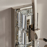 Polished nickel with White shade