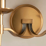 Antique brass plate