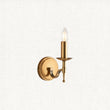 Antique brass plate