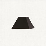 Black fabric and gloss white 9 Inch