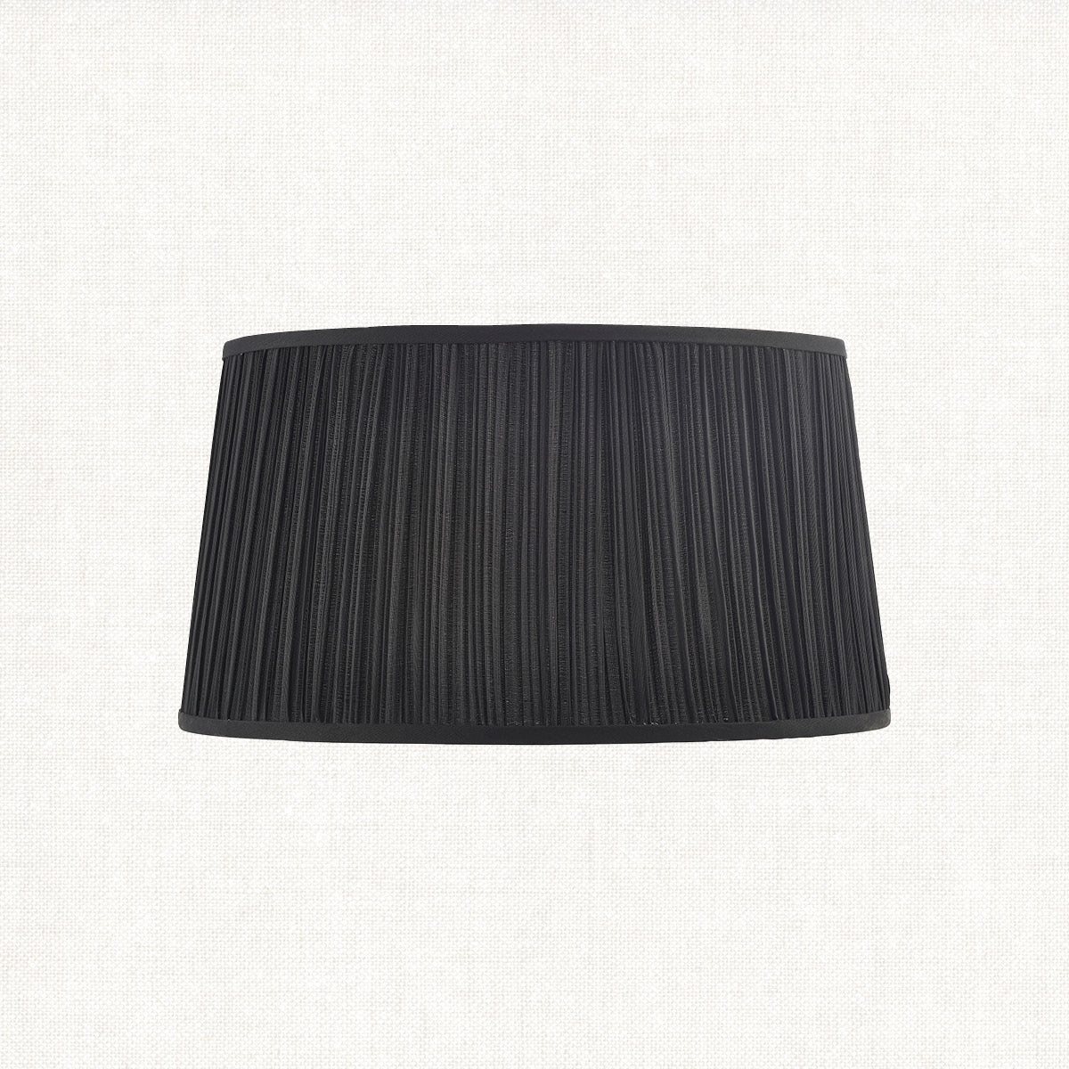Black organza and gloss white 17 Inch