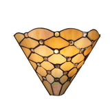 Tiffany glass and matt black