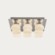 MADE Monroe Retro Ceiling Light in Chrome Plate with Gloss Opal Glass