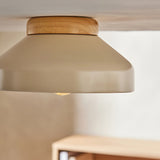Cream & Natural Wood