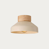 Cream & Natural Wood