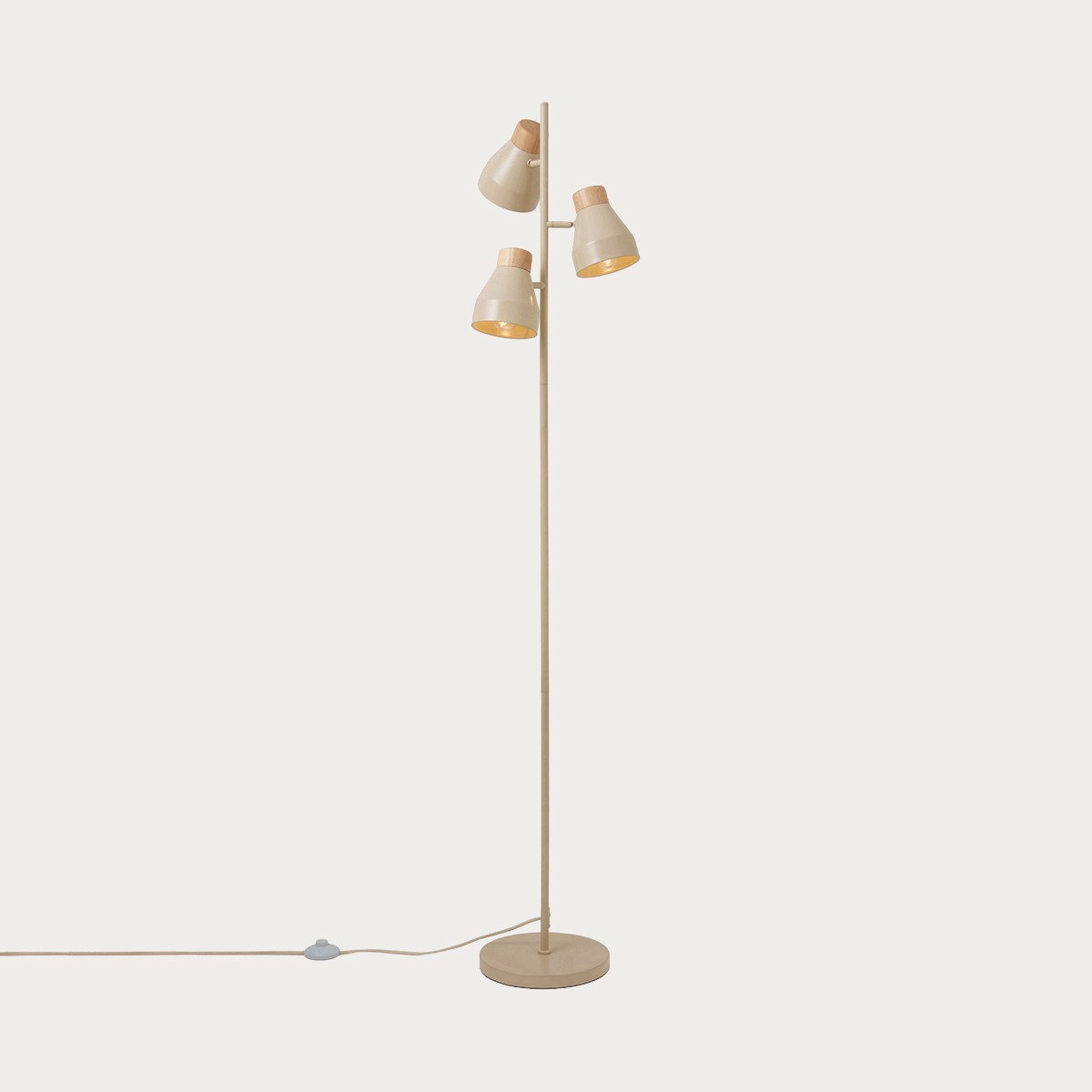 Cream & Natural Wood