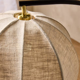 MADE Benny Arch Floor Lamp with Big Linen Lampshade