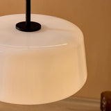 Matt Black & Opal Glass