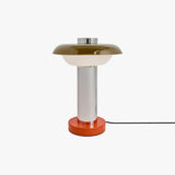 MADE Eero Small Chrome Table Lamp with Opal Glass