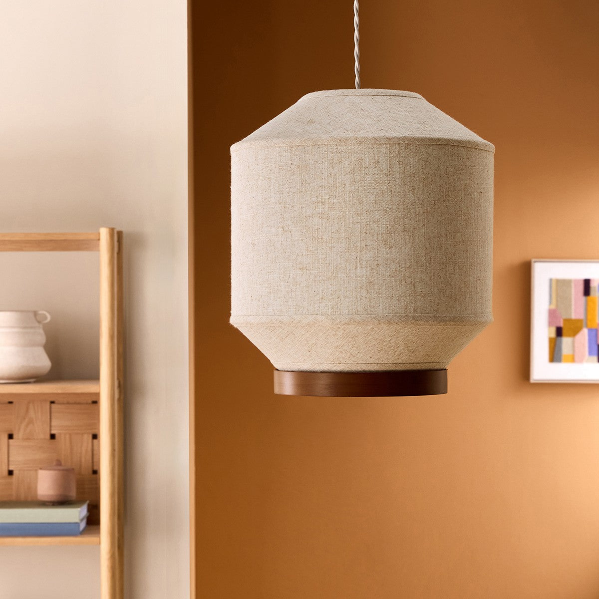 MADE Layla Linen Lampshade with Easyfit Design