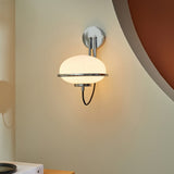 MADE Chrome Piper Wall Light