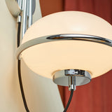 MADE Chrome Piper Wall Light