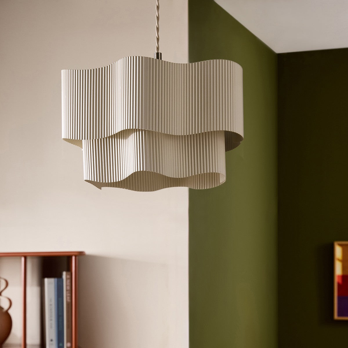 MADE Sydney Cream Lamp Shade with Easy Fit Design