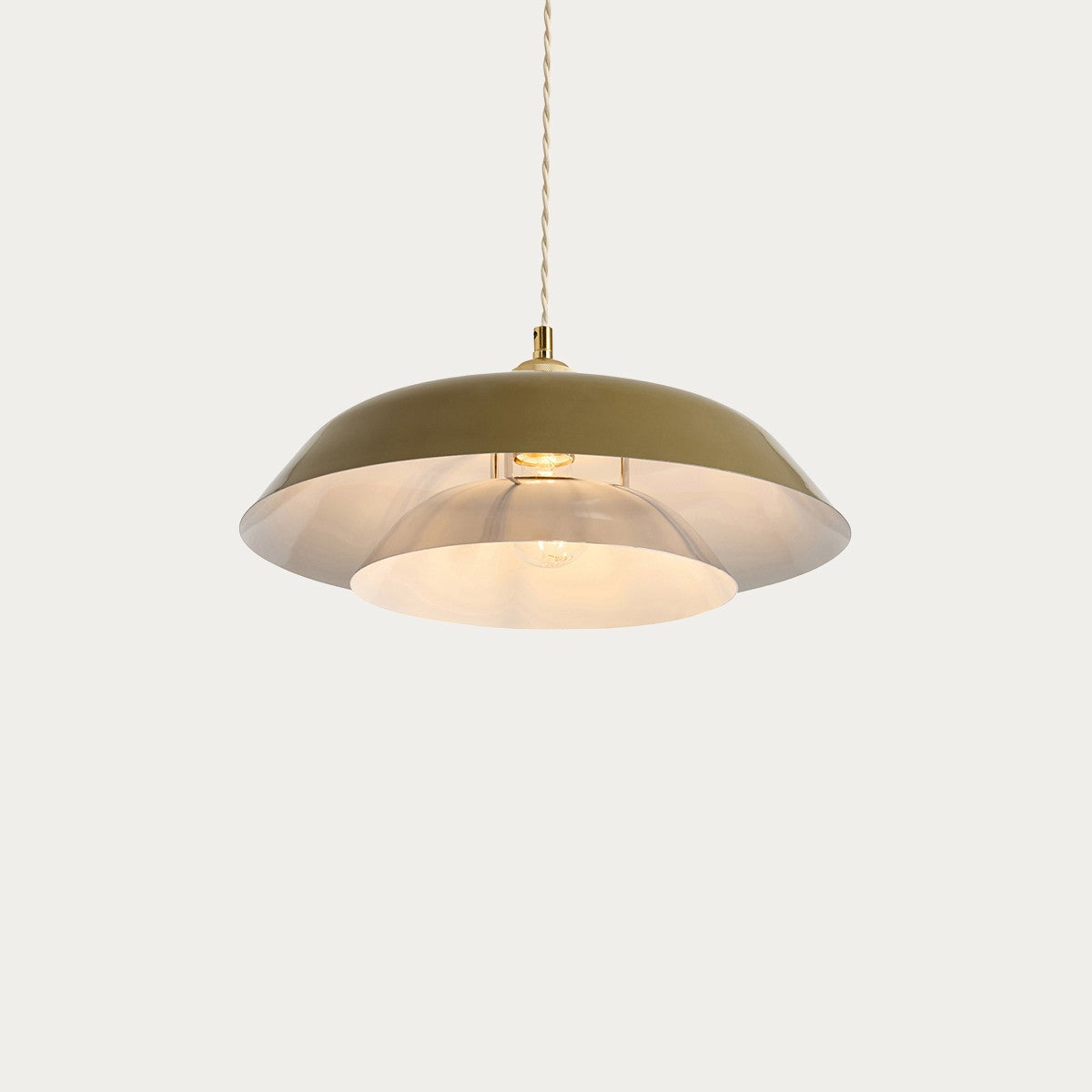 MADE Eero Chrome Ceiling Light Shade with Easy Fit Design