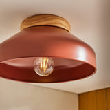 Terracotta & Natural Wood