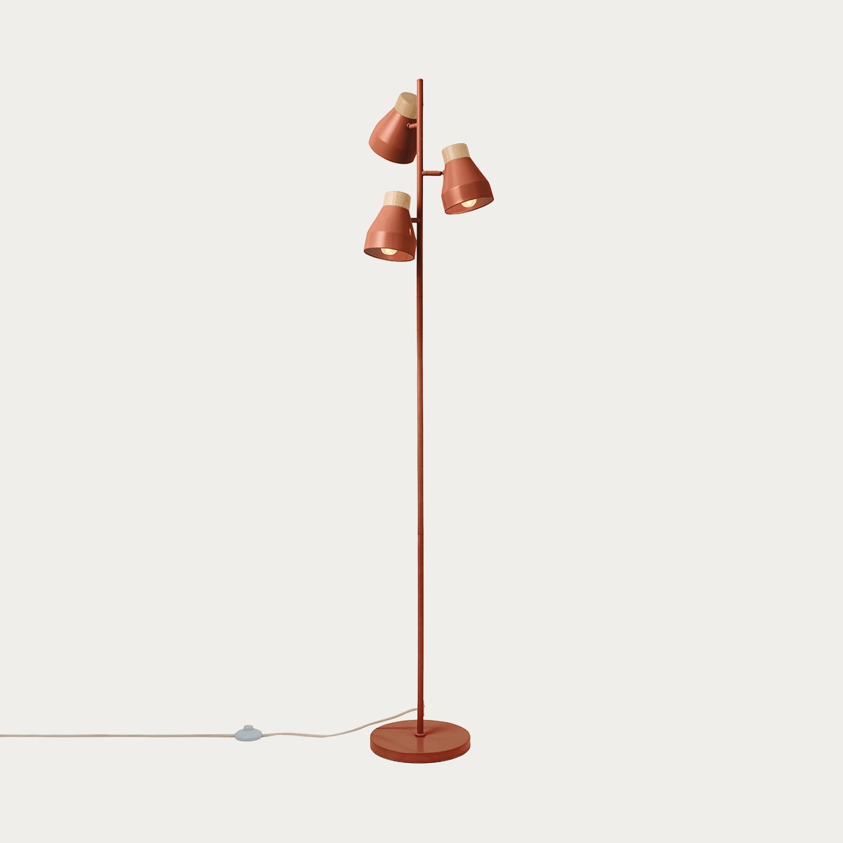 Terracotta & Natural Wood