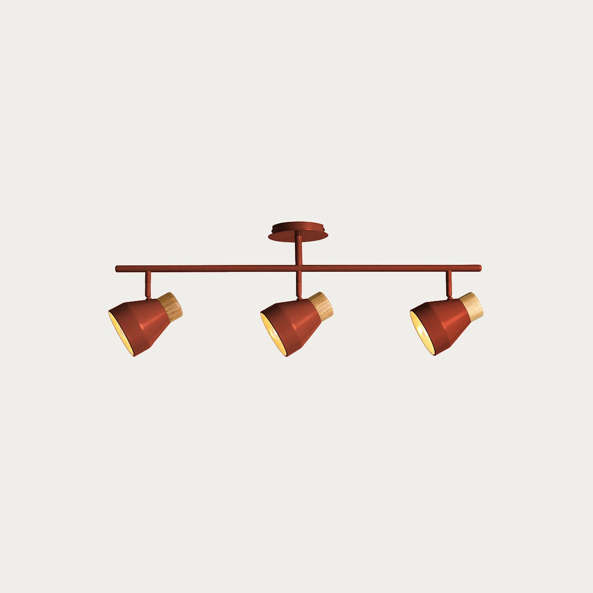 Terracotta & Natural Wood