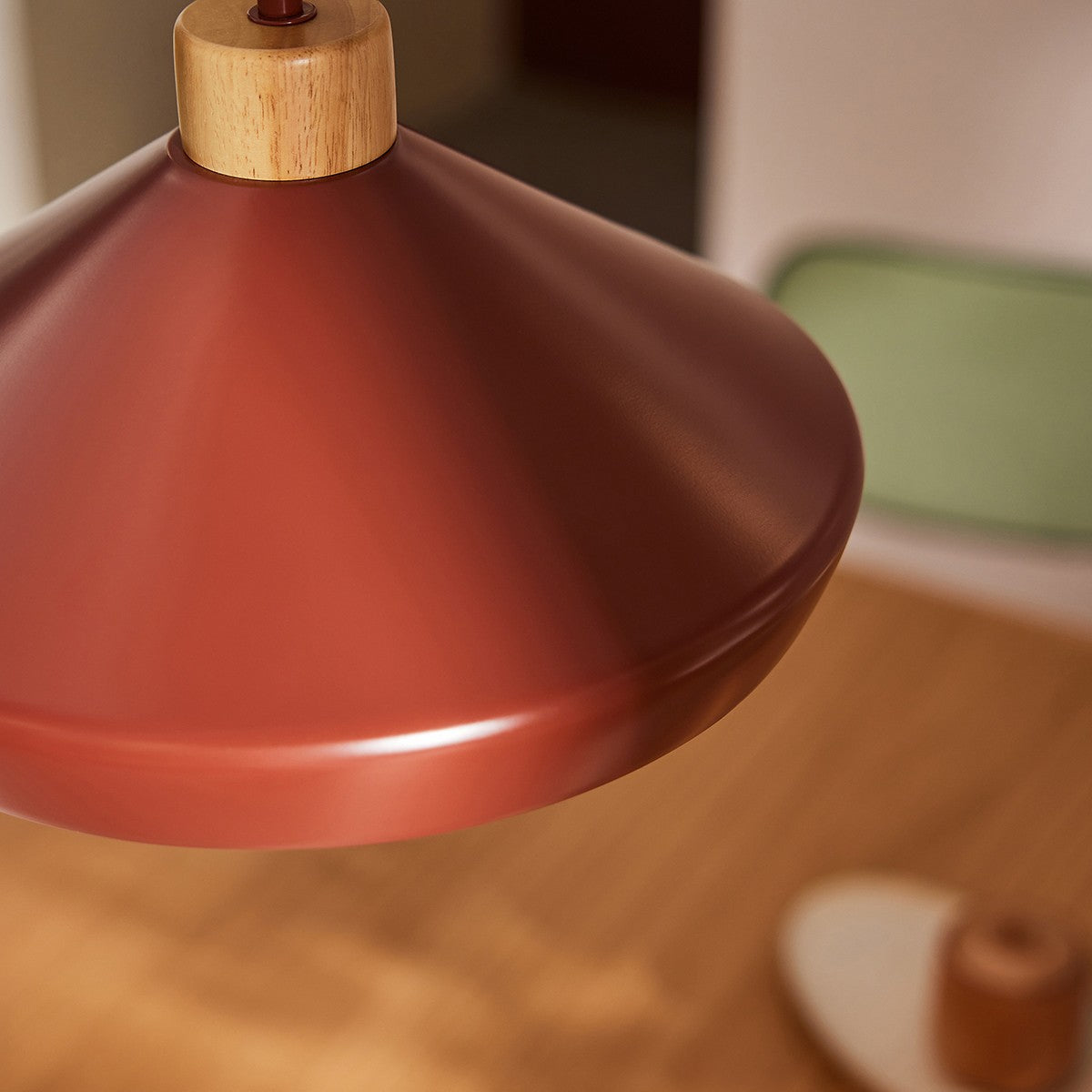 Terracotta & Natural Wood