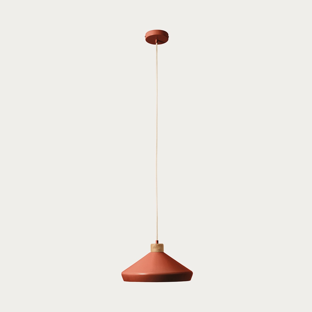 Terracotta & Natural Wood