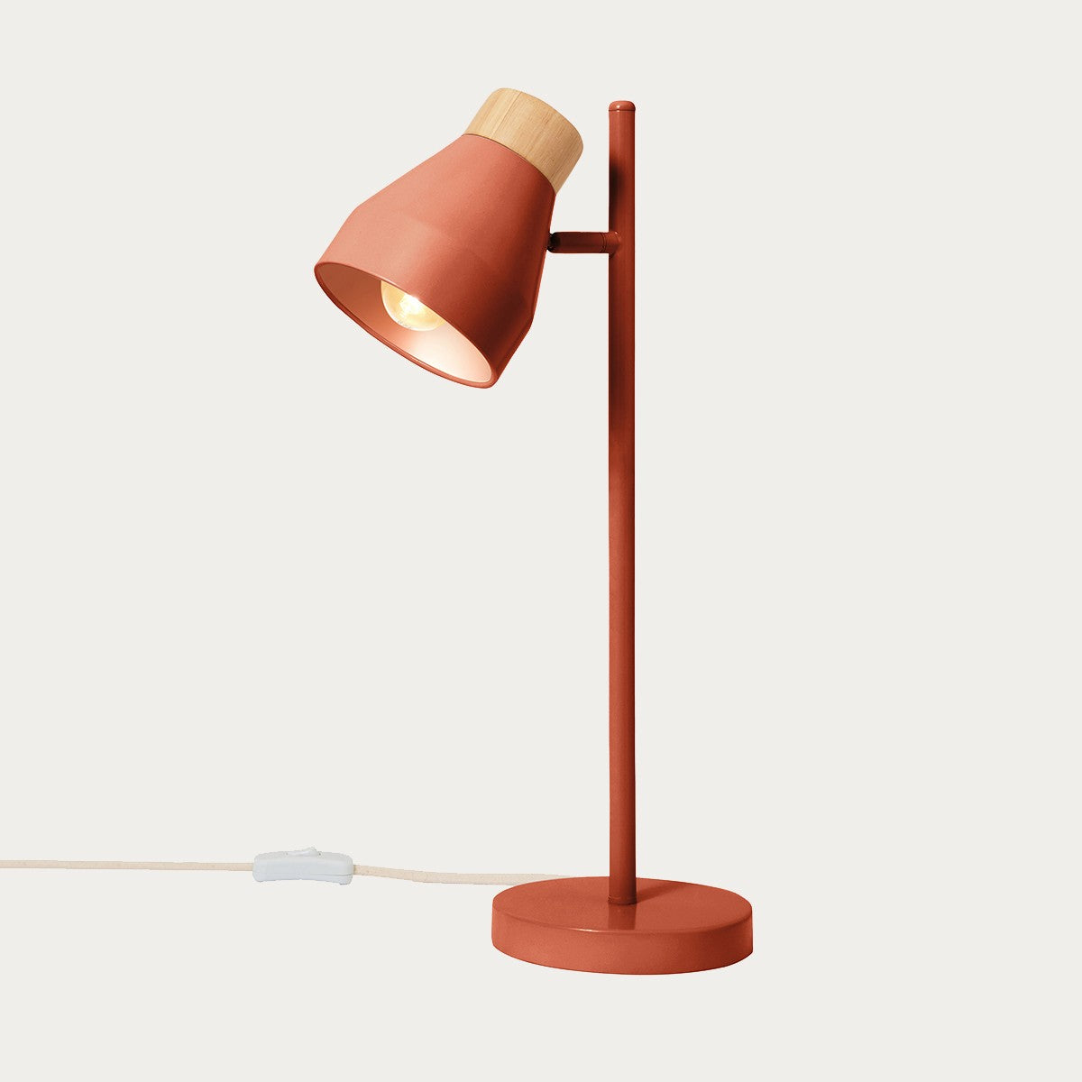 Terracotta & Natural Wood