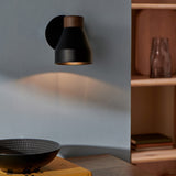 Matt Black & Dark Wood