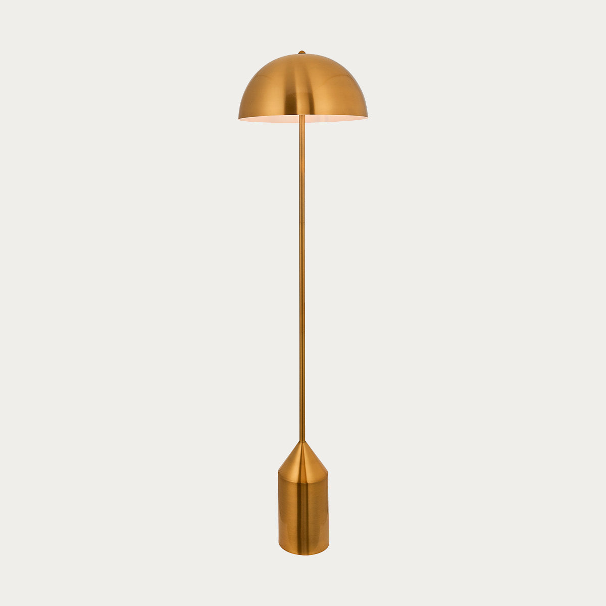 Elliot Contemporary Floor Lamp in Gold