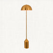 Elliot Contemporary Floor Lamp in Gold