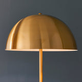 Elliot Contemporary Floor Lamp in Gold