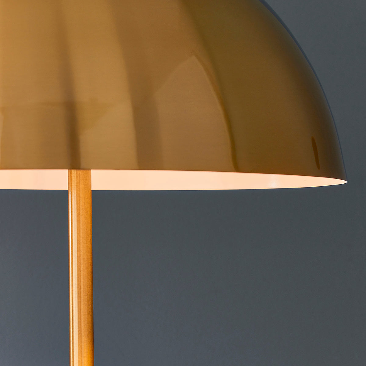 Elliot Contemporary Floor Lamp in Gold