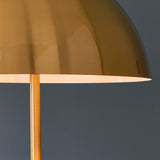 Elliot Contemporary Floor Lamp in Gold