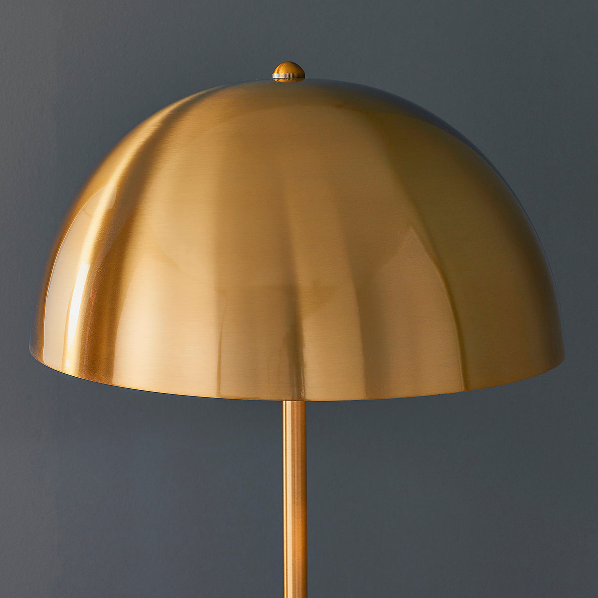 Elliot Contemporary Floor Lamp in Gold