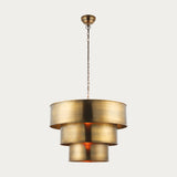 Mimi Antique Brass Pendant, Large