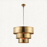Mimi Antique Brass Pendant, Large