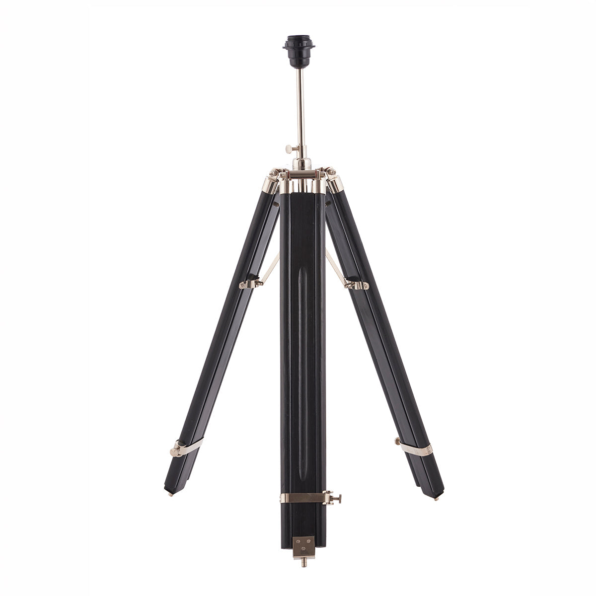 Darius Tripod Floor Lamp & Linen Shade