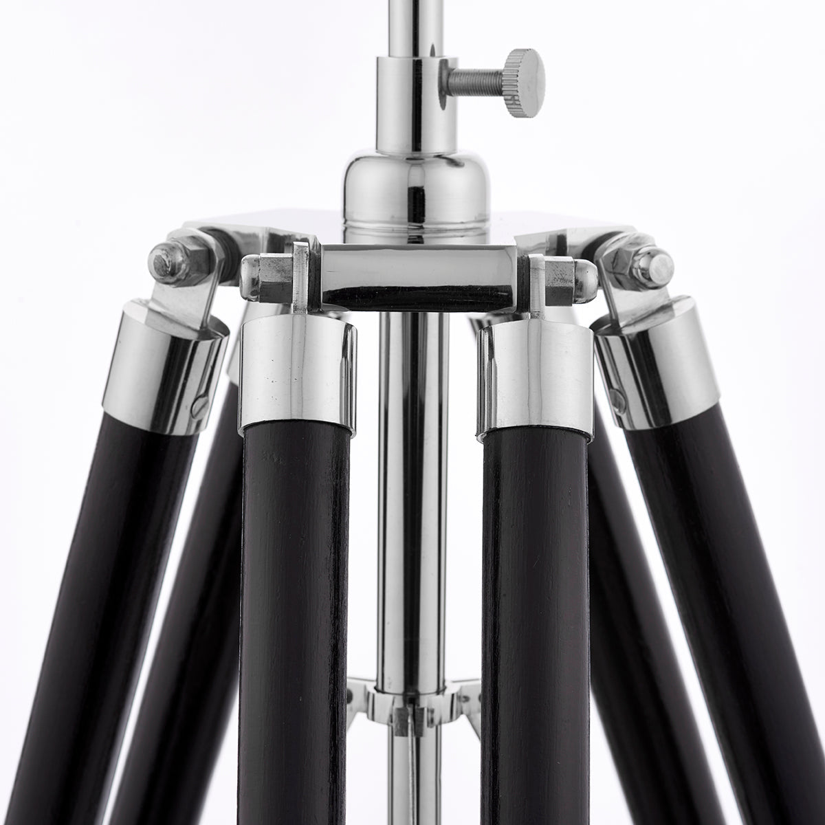 Darius Tripod Floor Lamp & Linen Shade