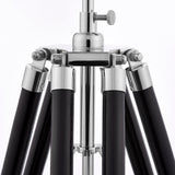 Darius Tripod Floor Lamp & Linen Shade