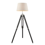 Darius Tripod Floor Lamp & Linen Shade