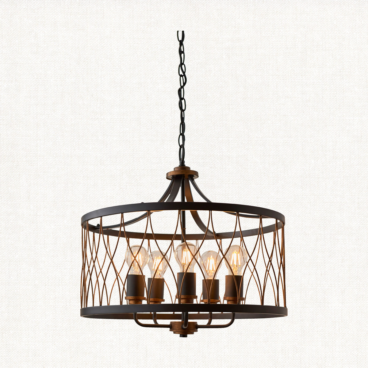 Francis Chandelier in Antique Gold