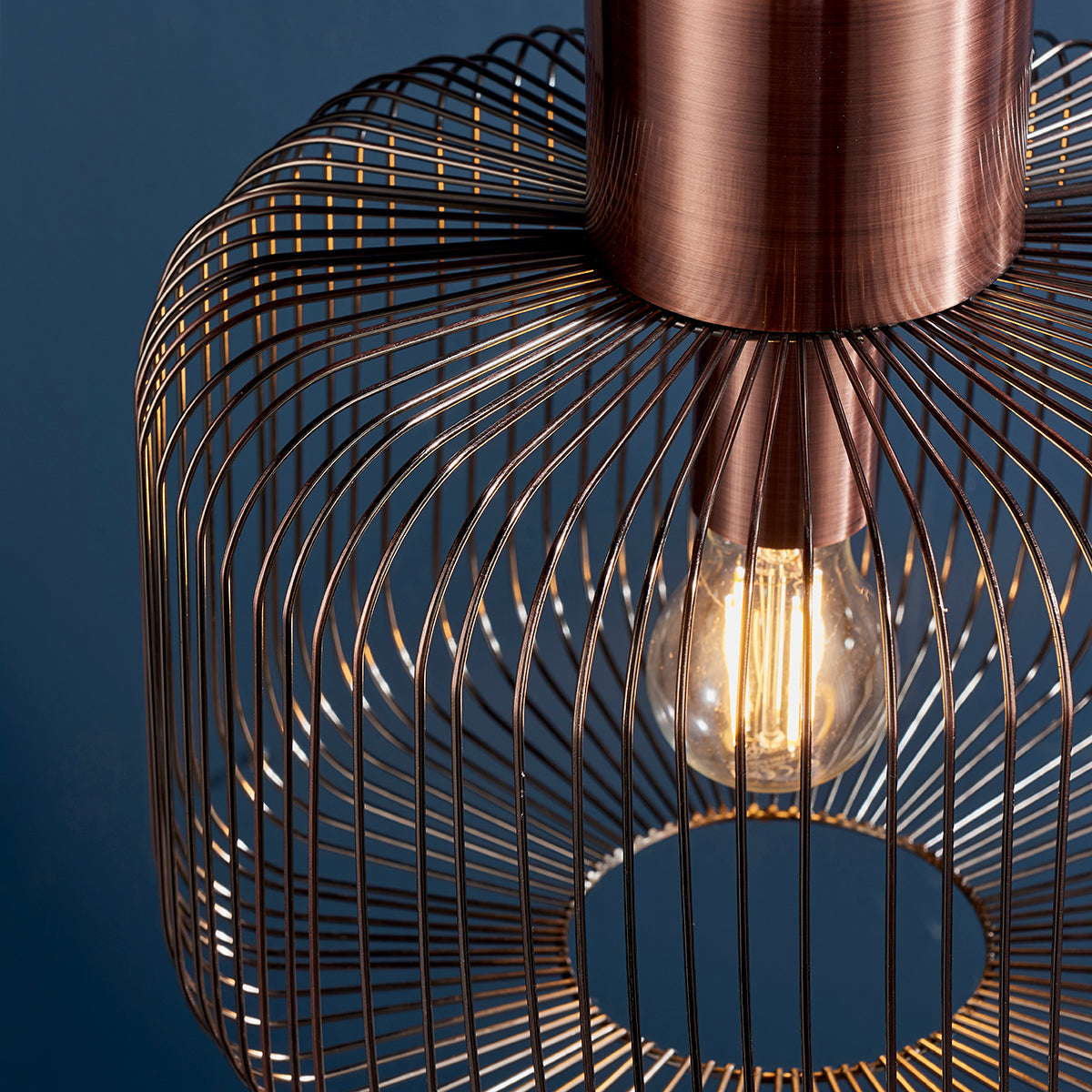 Kristen Copper Ceiling Pendant