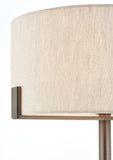 Elm Table Lamp in Bronze and Beige