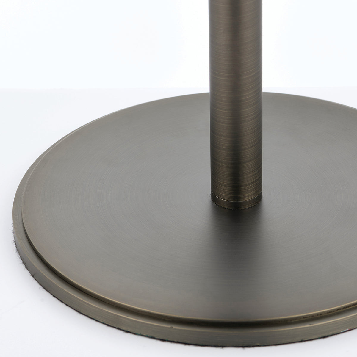 Elm Table Lamp in Bronze and Beige