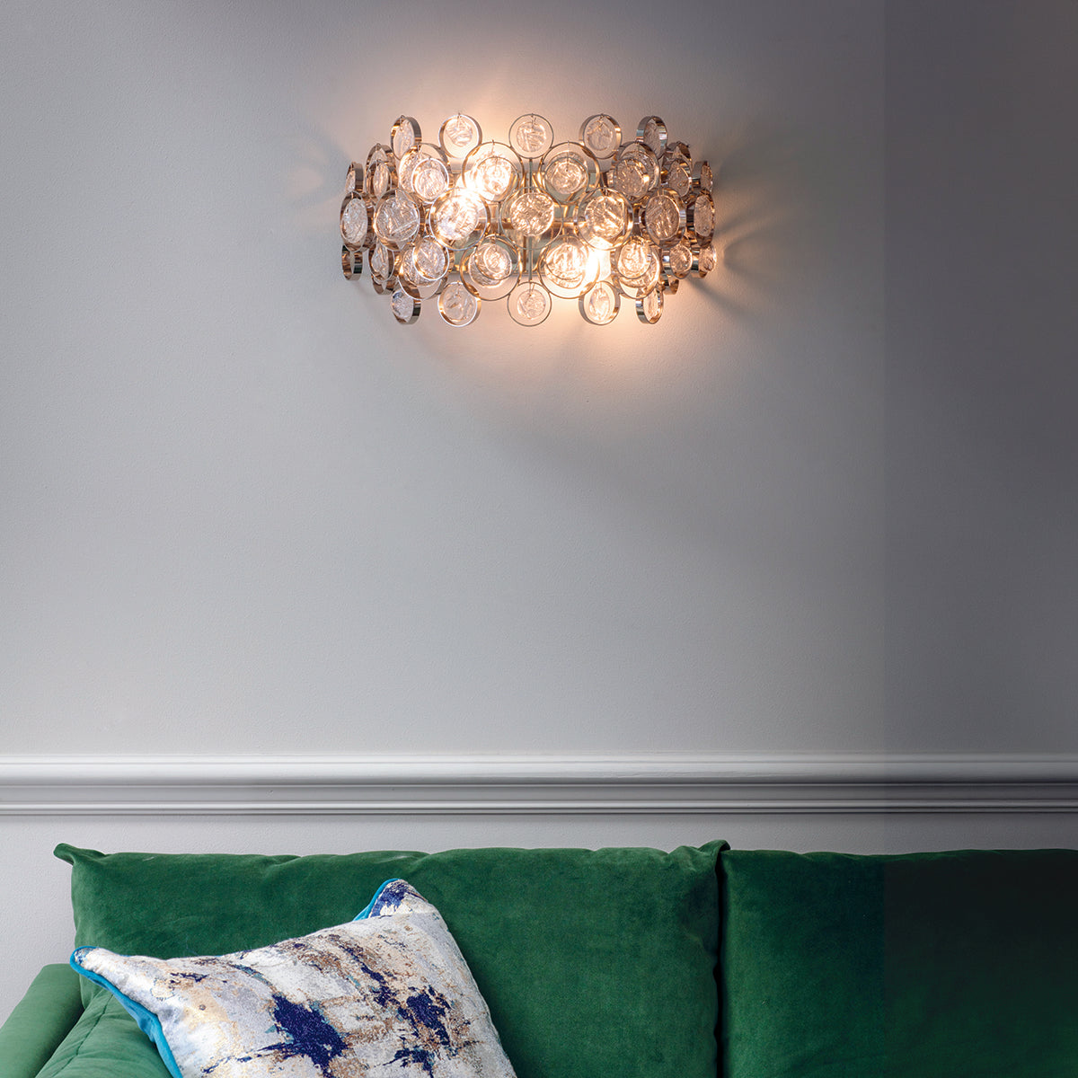 Gretel Handmade Glass Wall Lamp