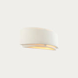 Farrah Ceramic Wall Lamp in Gloss White