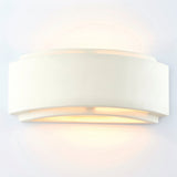 Farrah Ceramic Wall Lamp in Gloss White