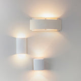 Farrah Ceramic Wall Lamp in Gloss White