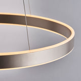 Tatum Modern Pendant in Silver