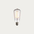 LED Ribbed Pear Shaped Bulb