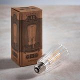 LED Ribbed Pear Shaped Bulb