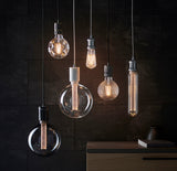 LED Ribbed Pear Shaped Bulb