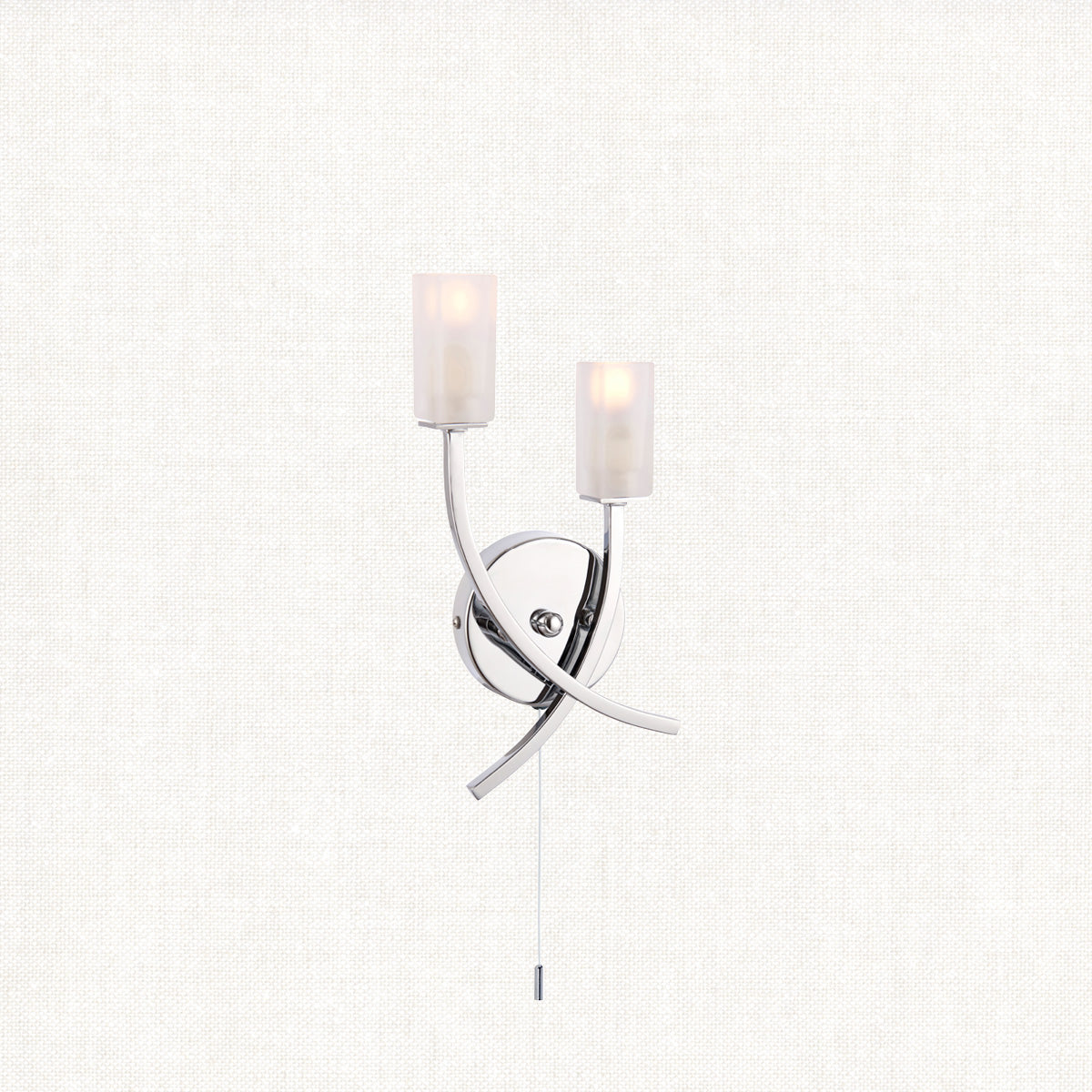 Miles Chrome Wall Light